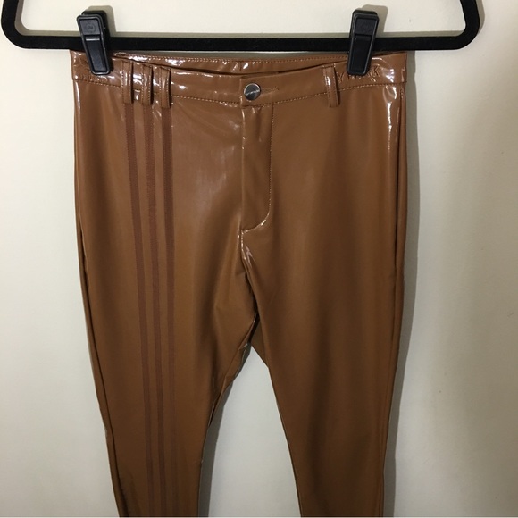 IVY PARK x Adidas Latex Pants Wild Brown Size S - Picture 7 of 15